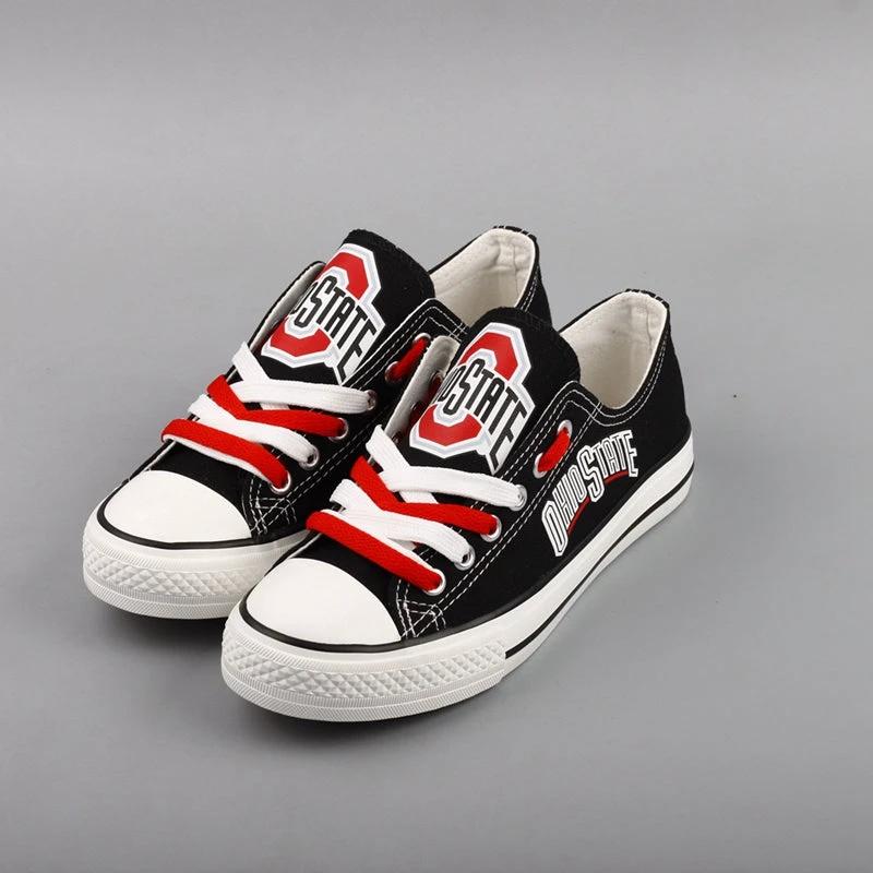 Ohio State Buckeyes Sport Sneakers Shoes For Men Women Fans by Crocs