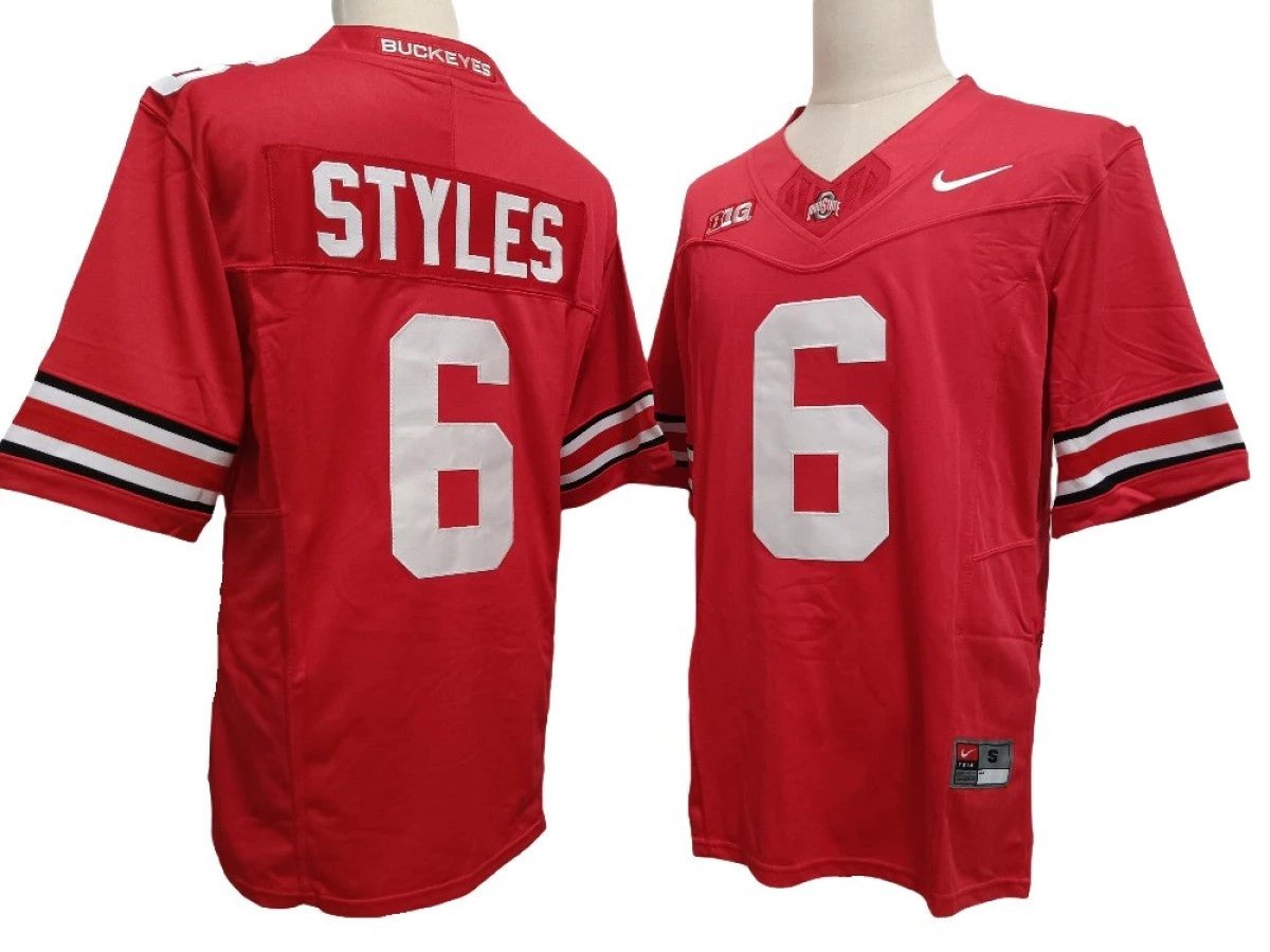 Ohio State Buckeyes #6 Vapor F.U.S.E. Limited Jersey - Sonny Styles by My Store NCAA Football Jerseys