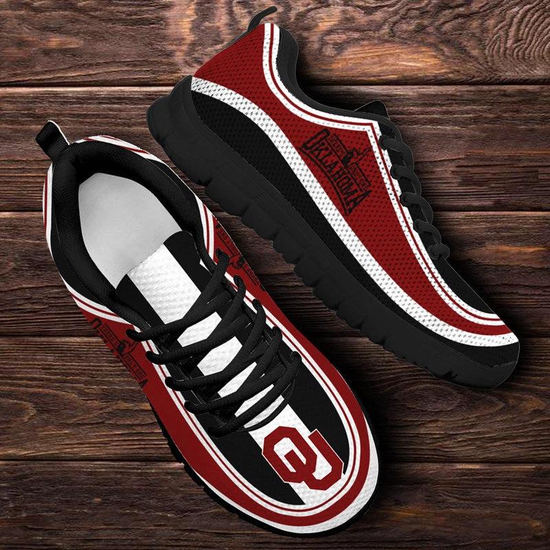 Oklahoma Sooners Canvas Limited Sneaker Shoes For Men Women Fans by Crocs