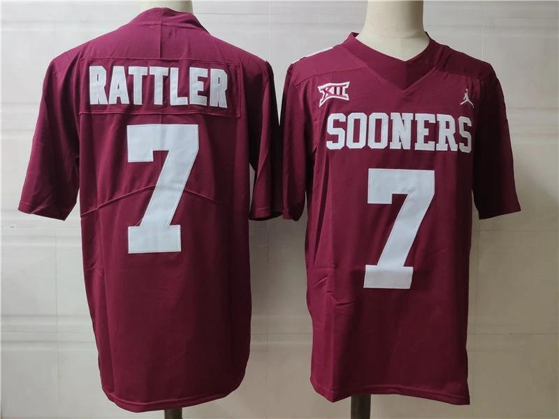 Oklahoma Sooners #7 Sooners College Football Jersey by My Store