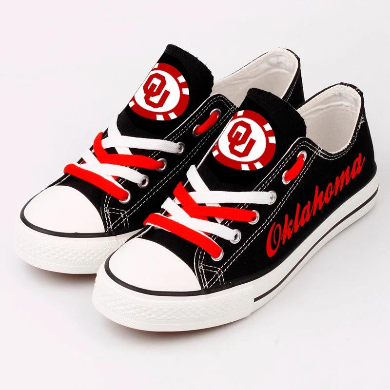 Oklahoma Sooners Sport Sneakers Shoes For Men Women Fans by Crocs