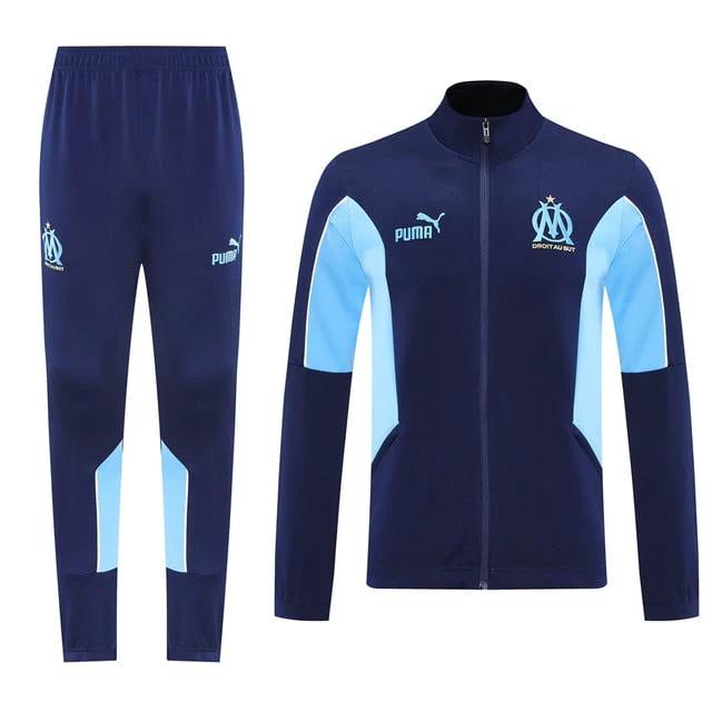 Olympique Marseille 2025-26 Soccer Training Set – Royal Blue by Soccer Jersey
