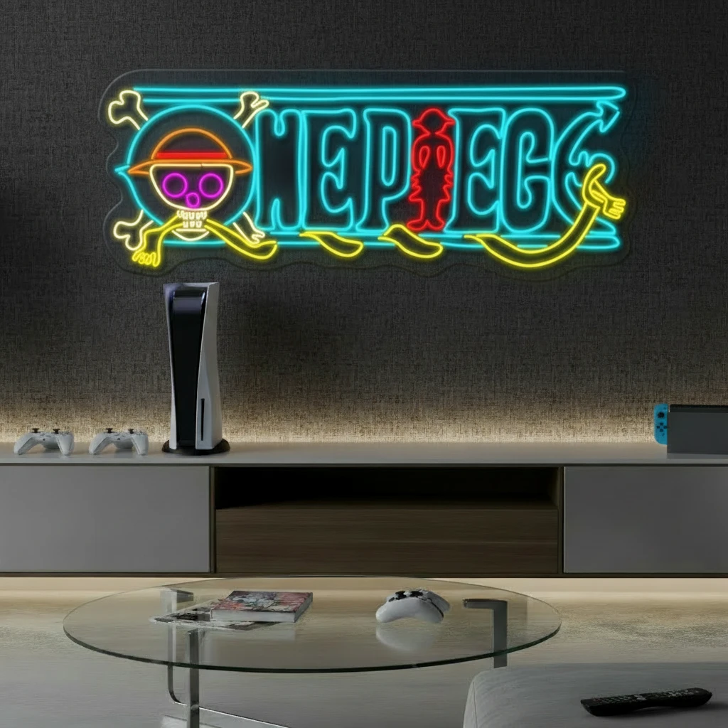 One Piece Neon Light Sign Led Neon Sign by Neonchics
