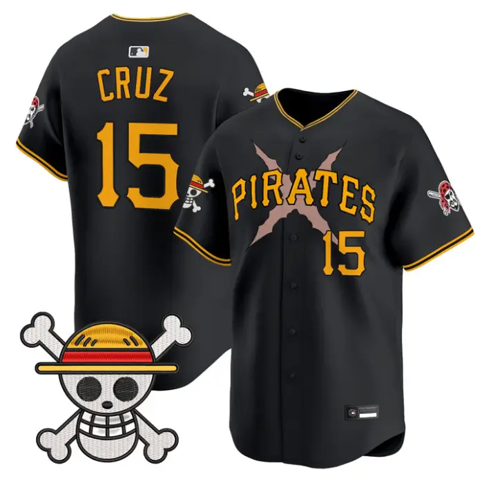 Oneil Cruz Jersey #15 Pittsburgh Pirates One Piece Premier Stitched by My Store
