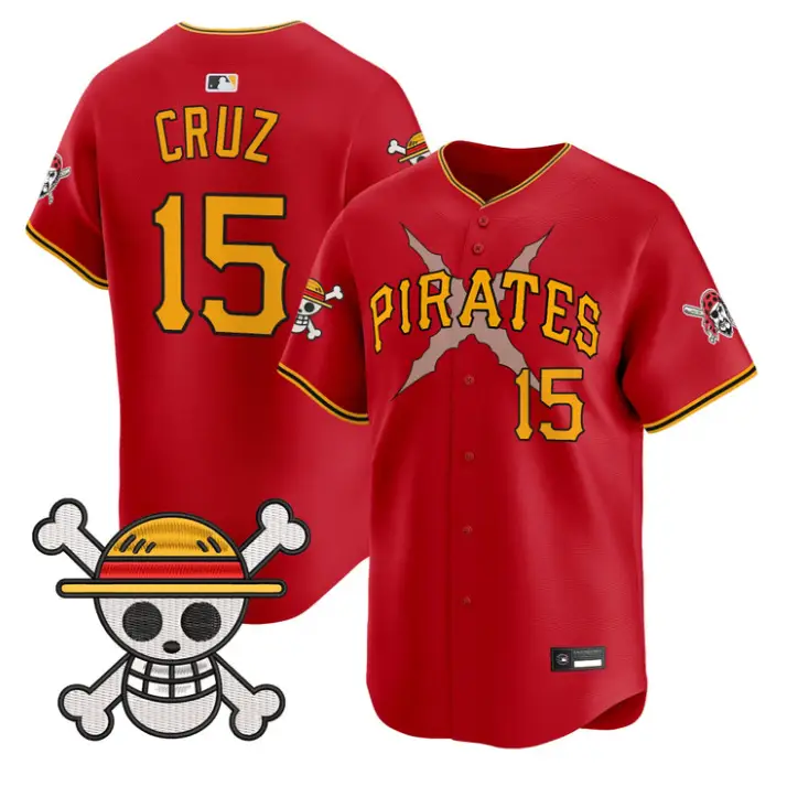 Oneil Cruz Jersey #15 Pittsburgh Pirates One Piece Premier Stitched by My Store