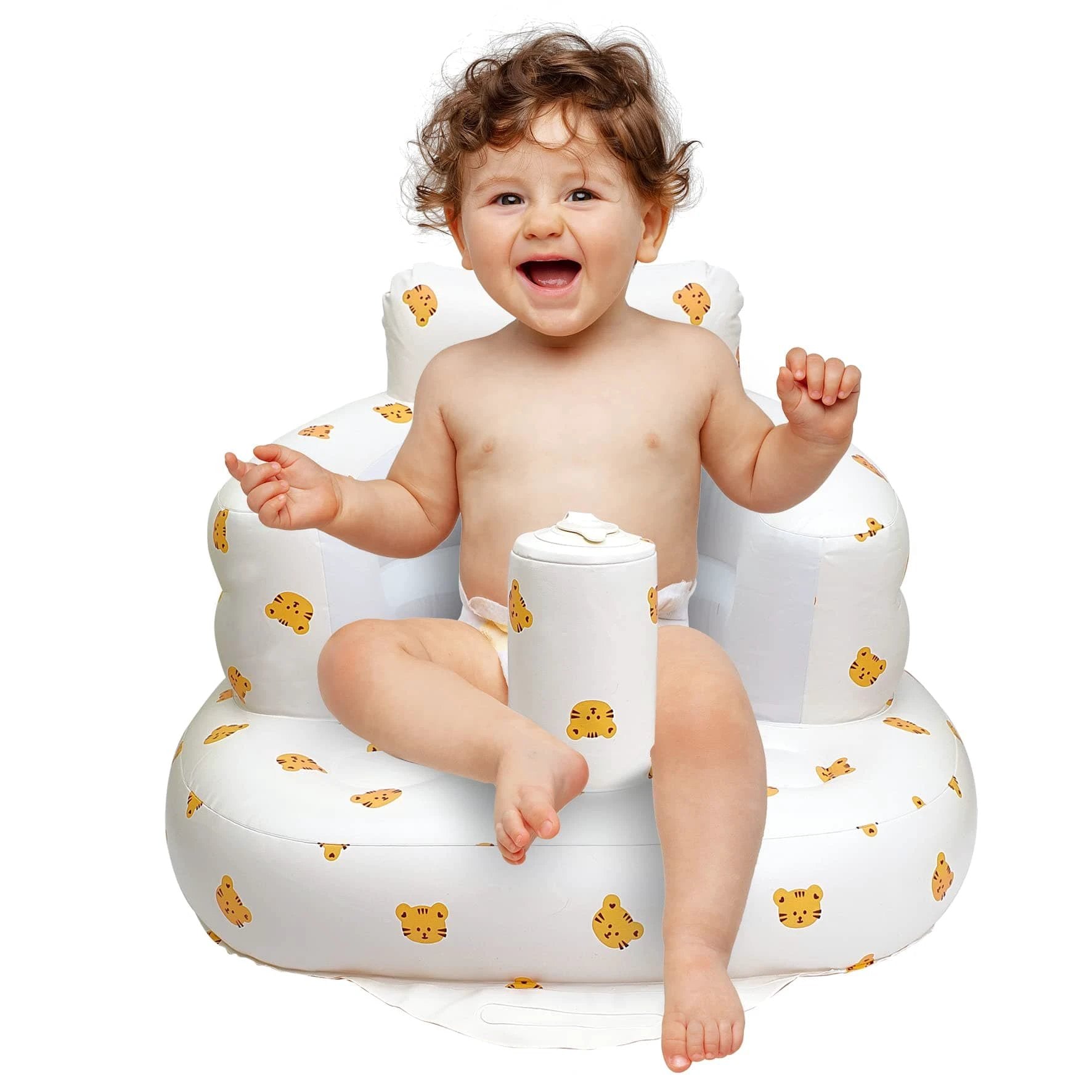 PuffiSeat | Inflatable Baby Chair – Ergonomic, Lightweight and Portable for Babies and Toddlers by BowLift