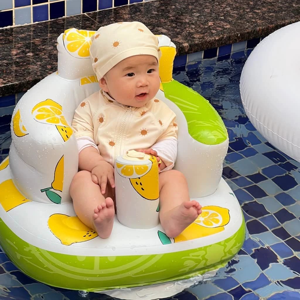 PuffiSeat | Inflatable Baby Chair – Ergonomic, Lightweight and Portable for Babies and Toddlers by BowLift