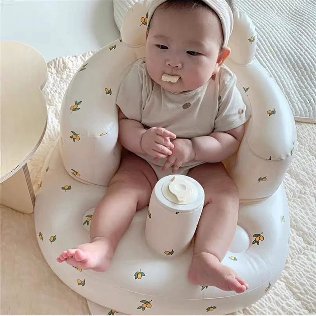 PuffiSeat | Inflatable Baby Chair – Ergonomic, Lightweight and Portable for Babies and Toddlers by BowLift