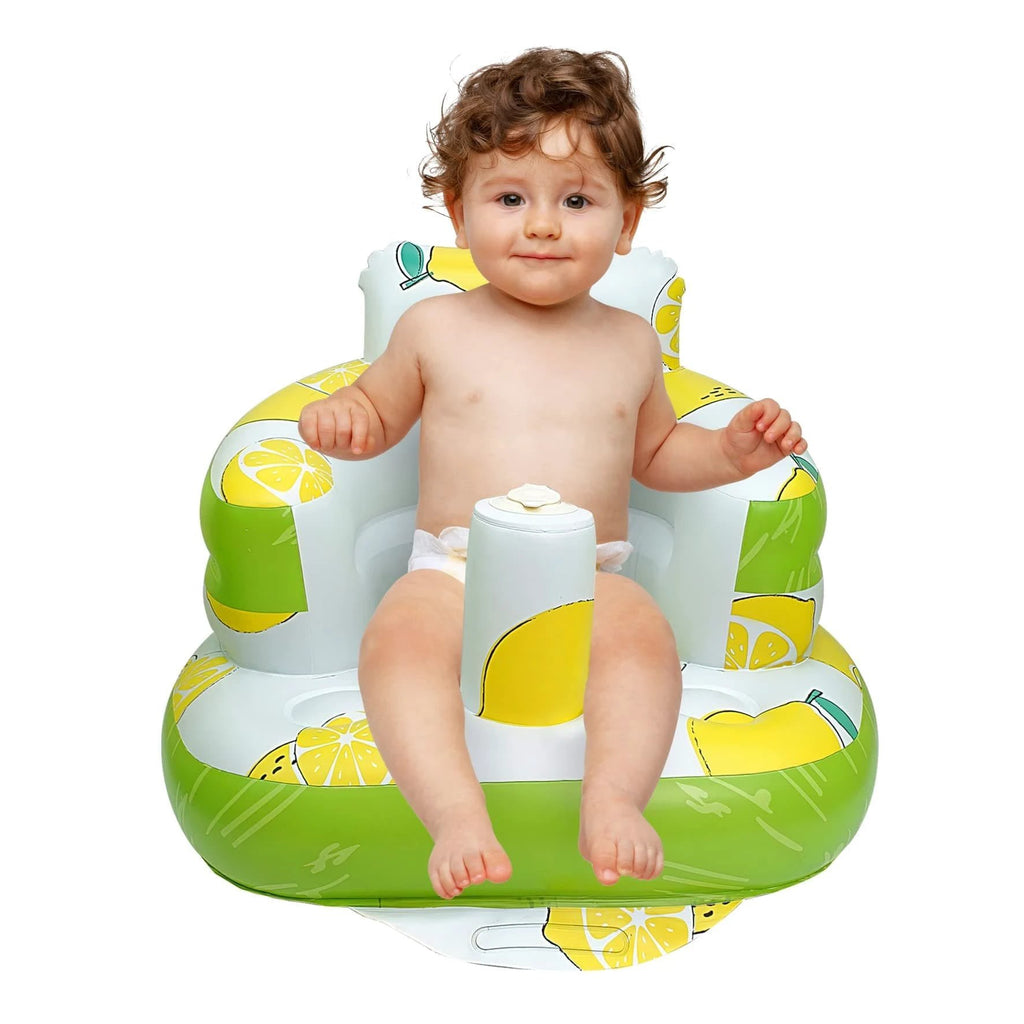 PuffiSeat | Inflatable Baby Chair – Ergonomic, Lightweight and Portable for Babies and Toddlers by BowLift