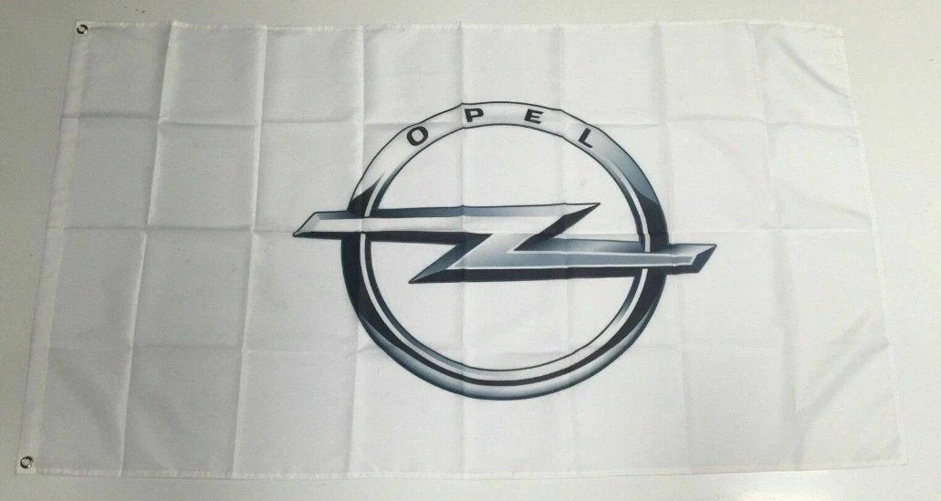 Opel Banner Flag - Car Racing Motors Performance Mechanic Workshop Man Cave 3x5ft by flagsjustdoit