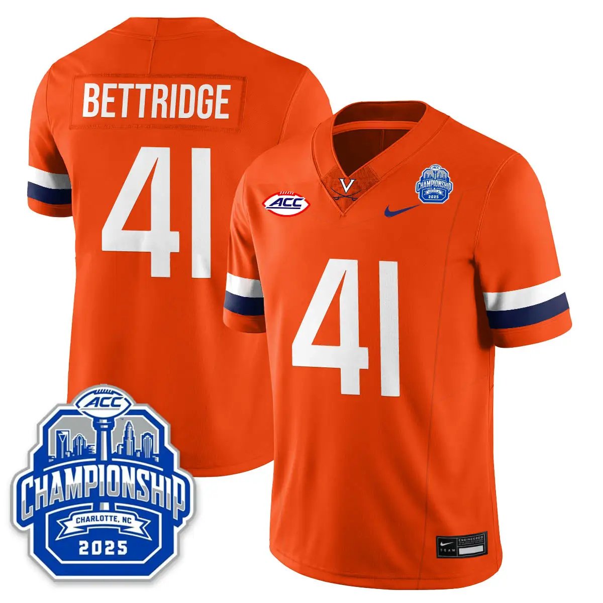 Virginia Football ACC Championship Vapor Limited Jersey by virginia cavaliers