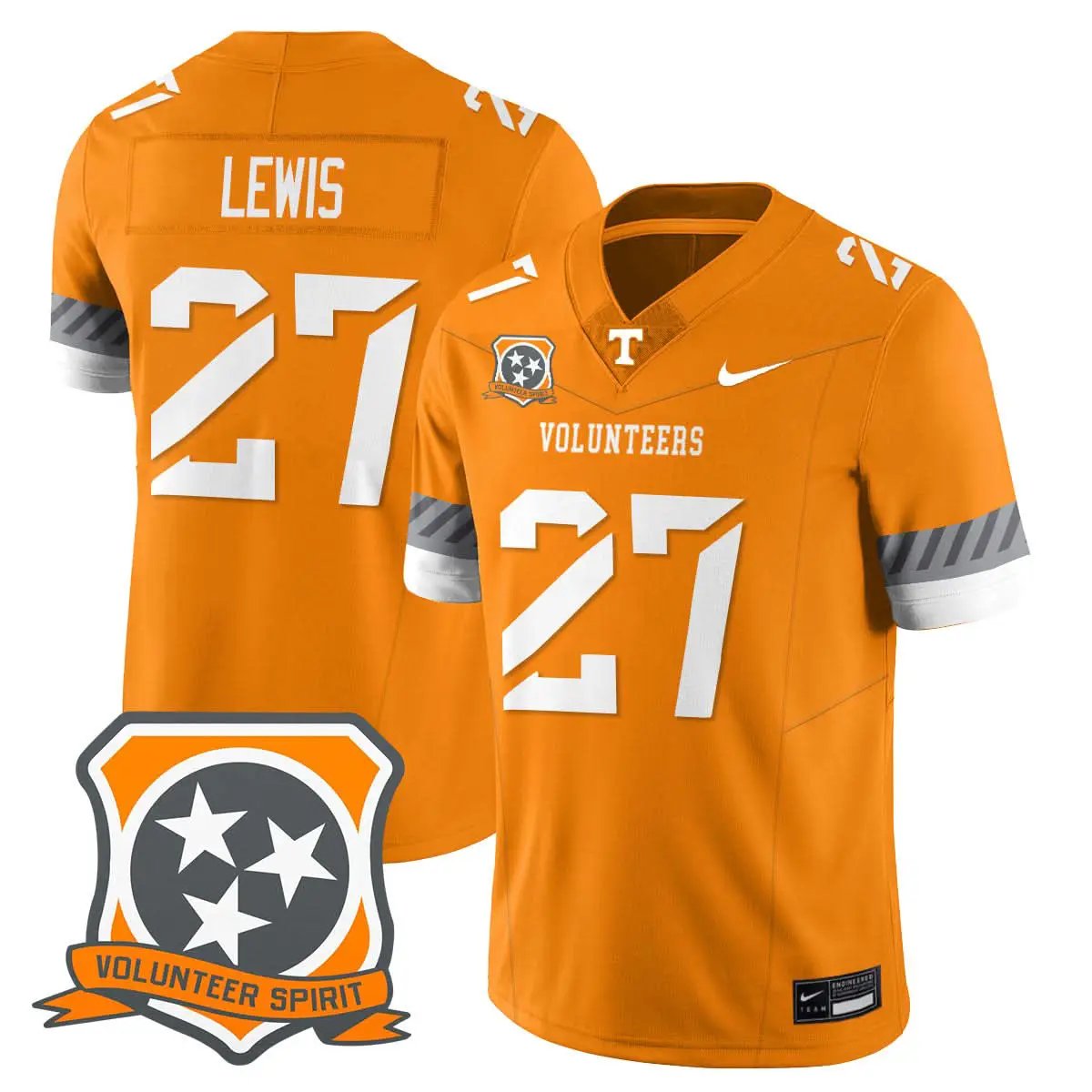TV Football 2025 Spirit Limited Jersey by Tennessee Volunteers