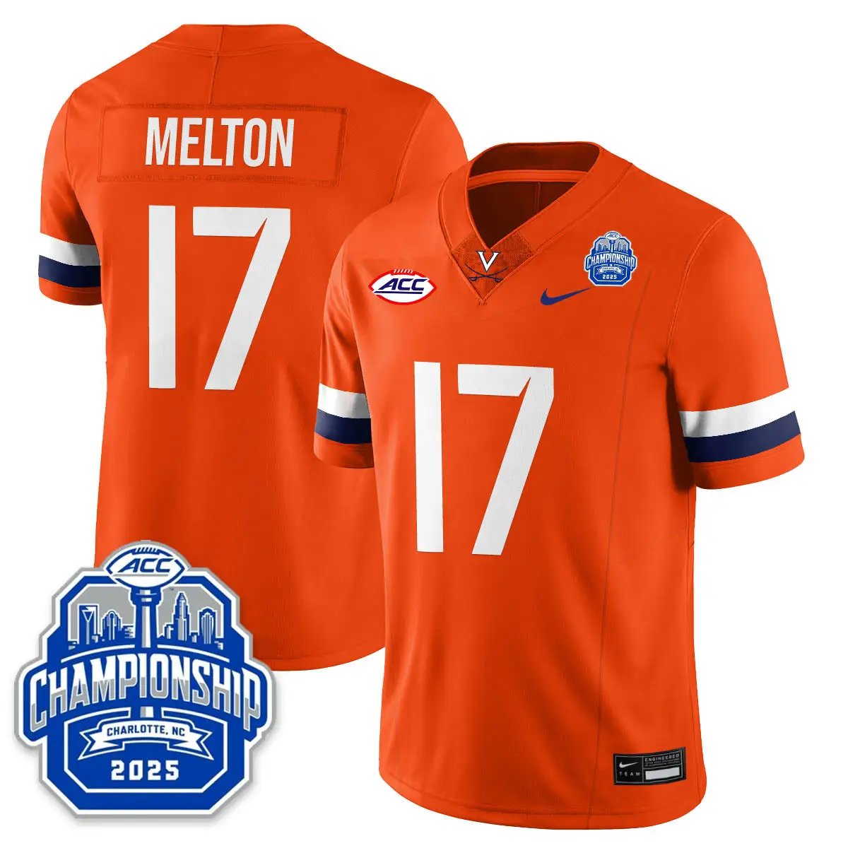 Virginia Football ACC Championship Vapor Limited Jersey by virginia cavaliers
