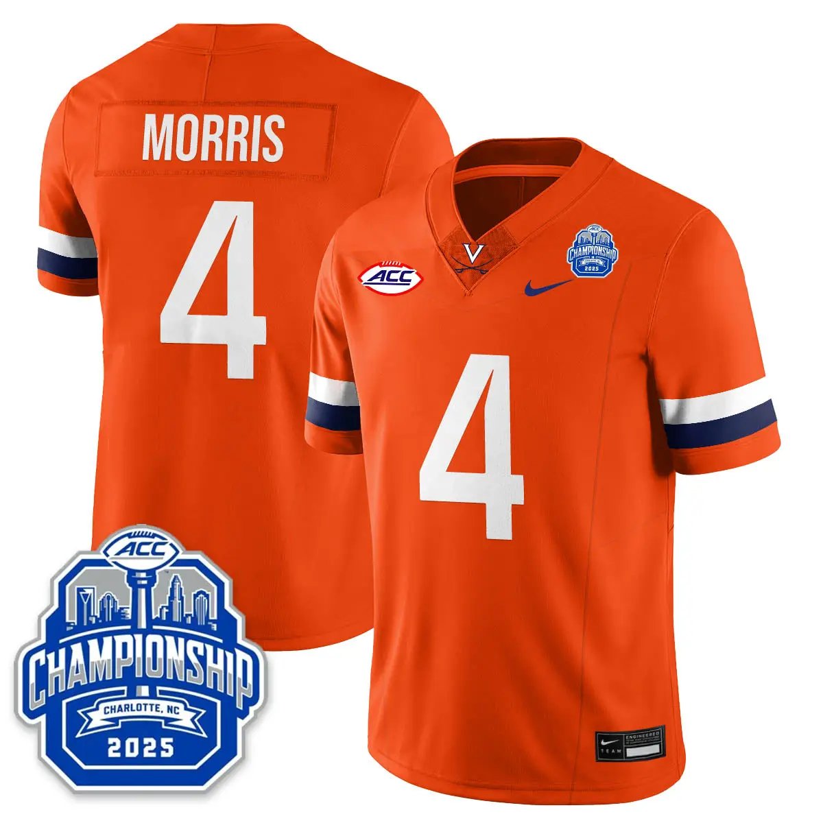 Virginia Football ACC Championship Vapor Limited Jersey by virginia cavaliers