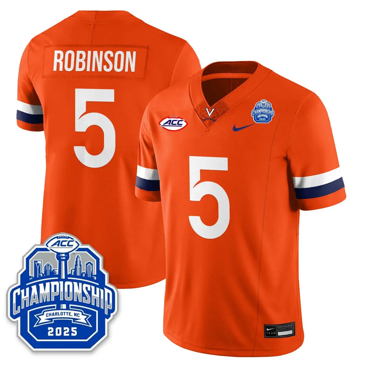 Virginia Football ACC Championship Vapor Limited Jersey by virginia cavaliers