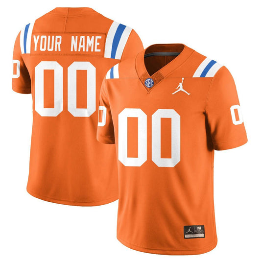 Custom Florida Gators Jersey Bring Back 1960s Throwback Stitched Orange by My Store NCAA Football Jerseys