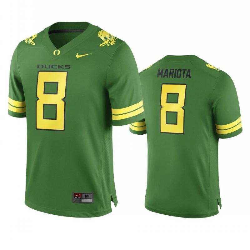Oregon Ducks #8 Marcus Mariota NCAA Football Jersey Green by My Store