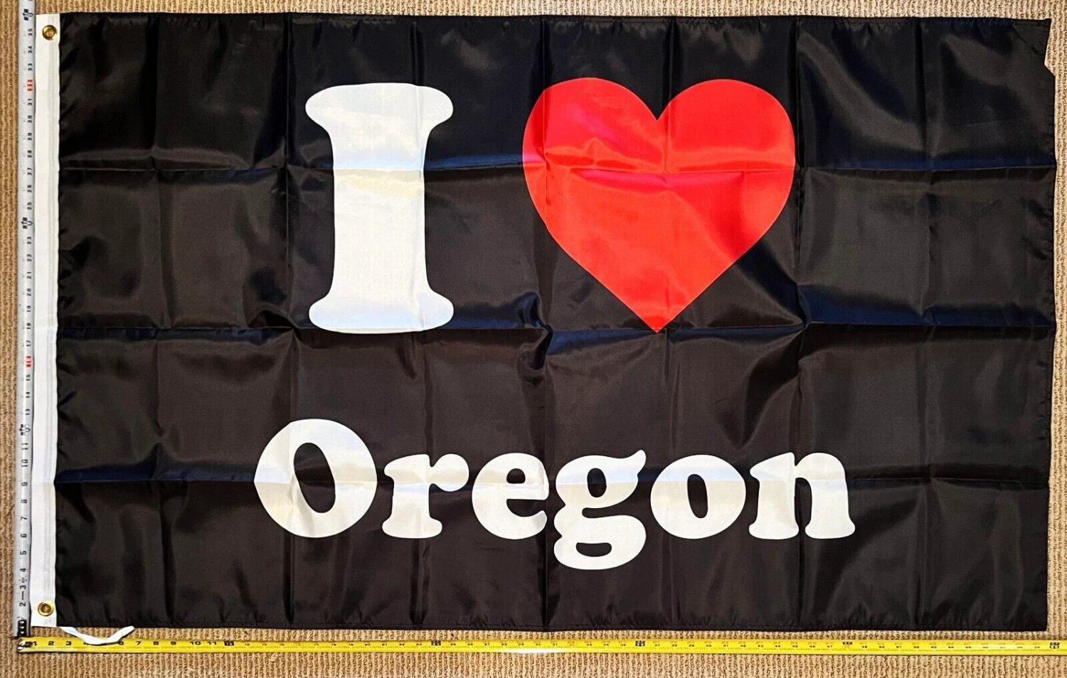 Oregon Flag Dorm State Beer America Man Cave Sign Poster USA 3x5' by flagsjustdoit