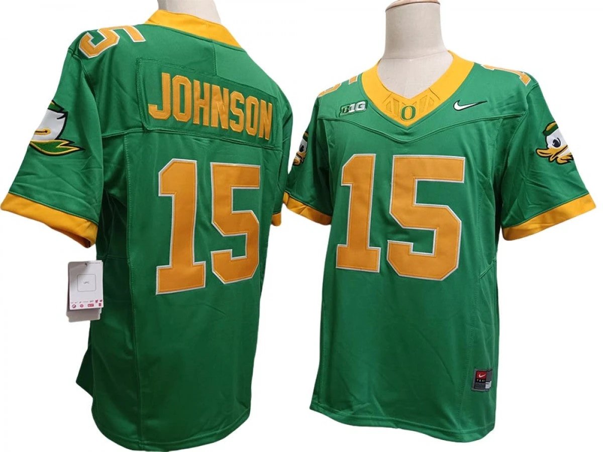 Oregon Ducks #15 Tez Johnson Vapor F.U.S.E. Limited Jersey by My Store NCAA Football Jerseys