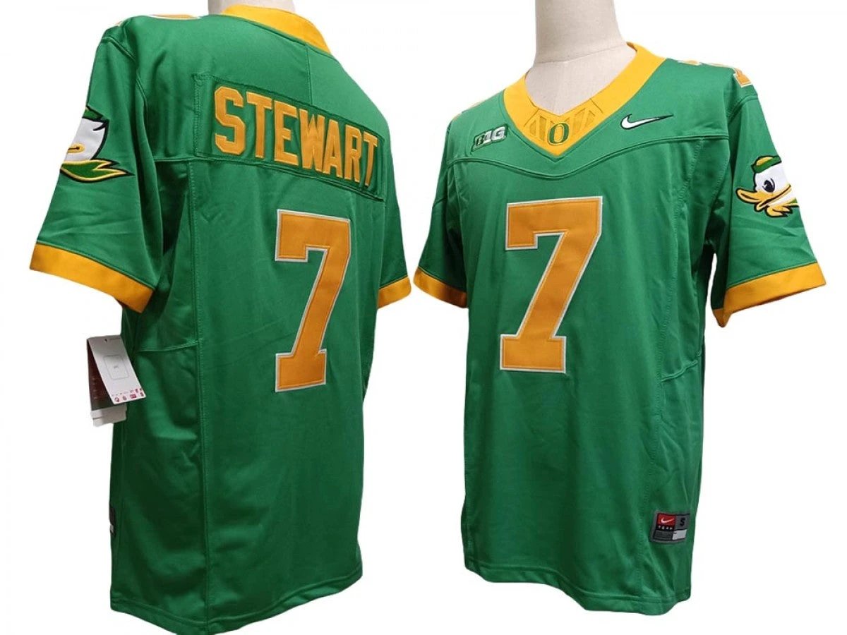 Oregon Ducks #7 Evan Stewart Vapor F.U.S.E. Limited Jersey by My Store NCAA Football Jerseys
