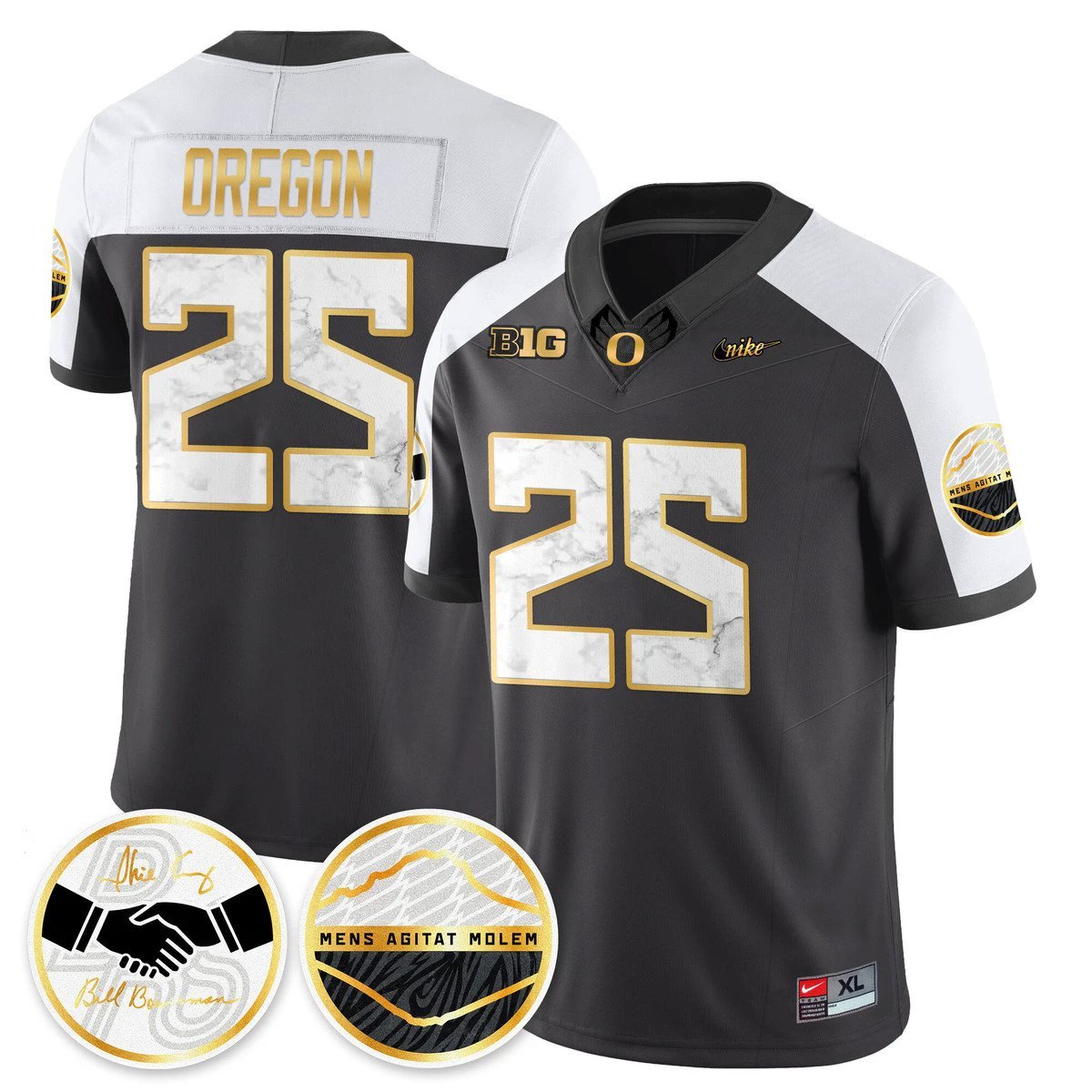 Oregon Jersey #25 Oregon Ducks 2025 Shoe Duck Stitched by My Store NCAA Football Jerseys