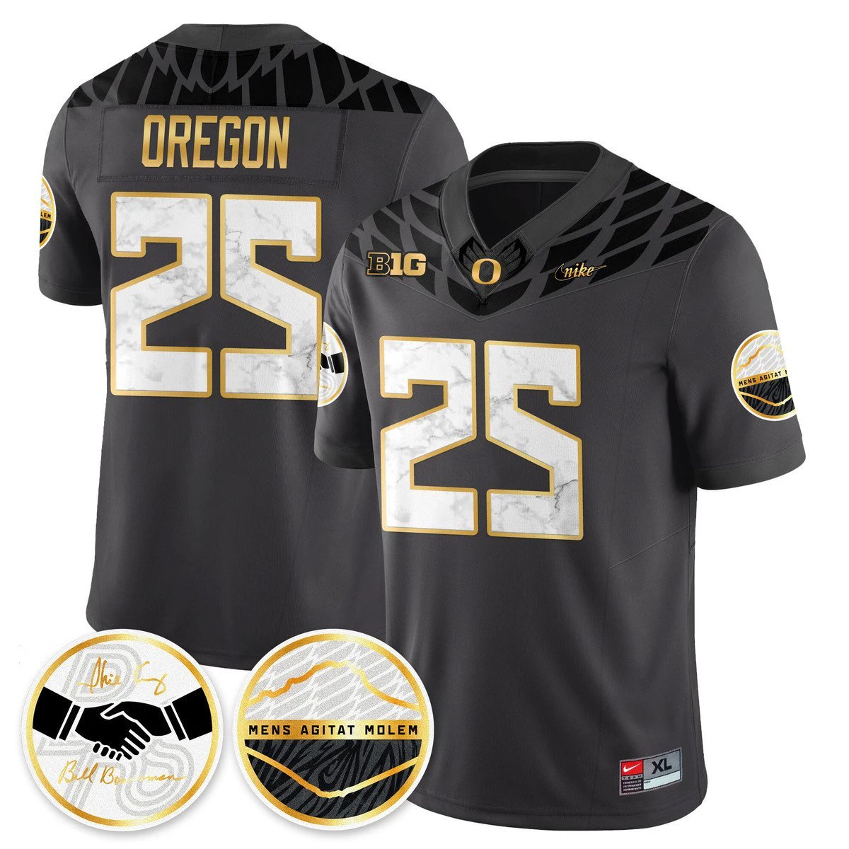 Oregon Jersey #25 Oregon Ducks 2025 Shoe Duck Stitched by My Store NCAA Football Jerseys