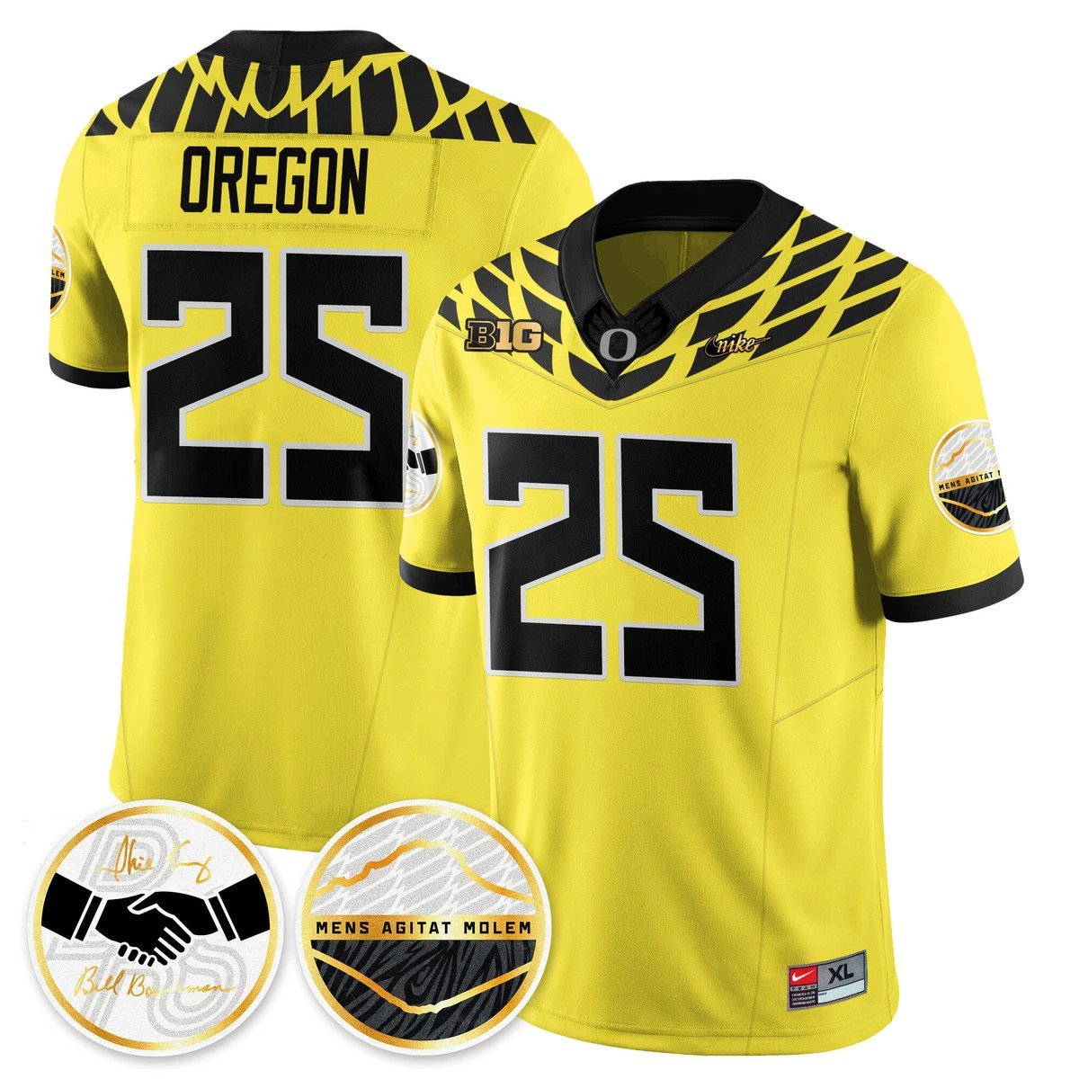 Oregon Jersey #25 Oregon Ducks 2025 Shoe Duck Stitched by My Store NCAA Football Jerseys
