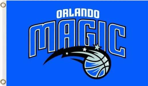 Orlando Magic Team US Flag 3X5Ft Polyester Banner USA Digital Print by flagsjustdoit