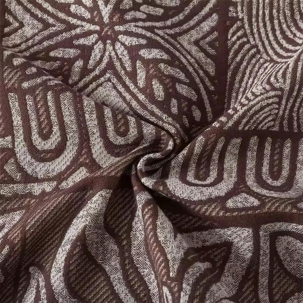Ornate Blossom Cotton Blanket by Casa & Beyond