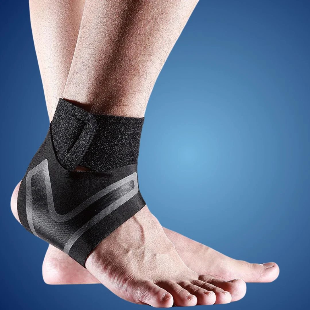 OrthoFlex Adjustable Elastic Ankle Brace | for Injury Recovery - Daily Support Bowlift by Bowlift