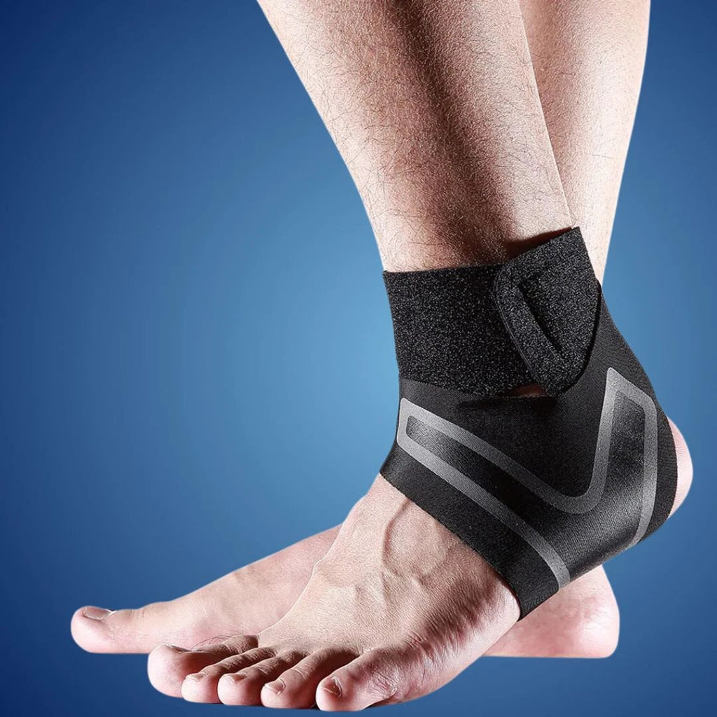 OrthoFlex Adjustable Elastic Ankle Brace | for Injury Recovery - Daily Support Bowlift by Bowlift