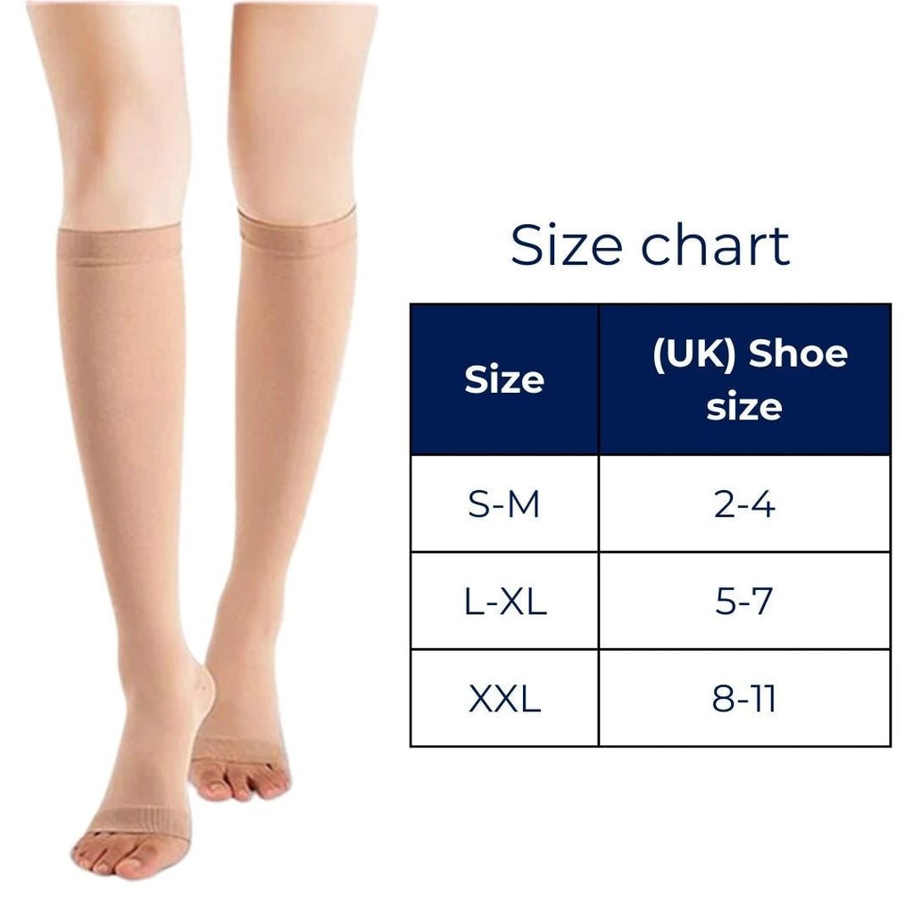 CircuFlex Orthopedic Comfort Compression Stockings | for Improved Blood Circulation - Pain Relief - Reduced Swelling - Varicose Vein Management Bowlift by Bowlift