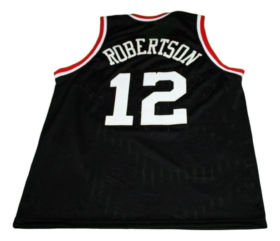 Oscar Robertson Jersey #12 Cincinnati Basketball Black by My store basketball