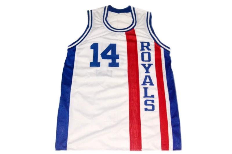 Oscar Robertson Jersey #14 Cincinnati Royals Basketball White by My store basketball