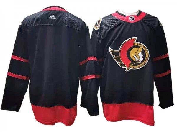 Ottawa Senators Blank Black Home Jersey by Hockey David