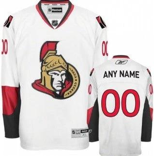Ottawa Senators Customized White Jersey by Hockey David