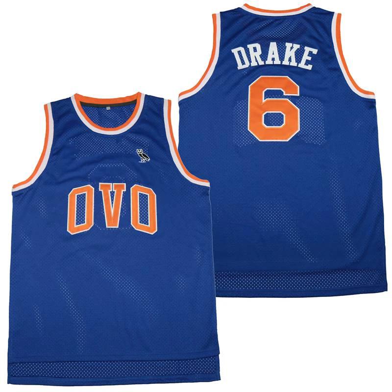 Ovo #6 Drake Movie Basketball Jersey by My store basketball