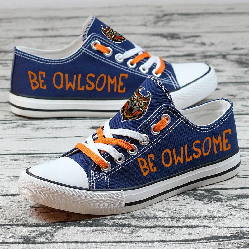 Owl Canvas Sneakers Shoes For Men Women Fans by Crocs