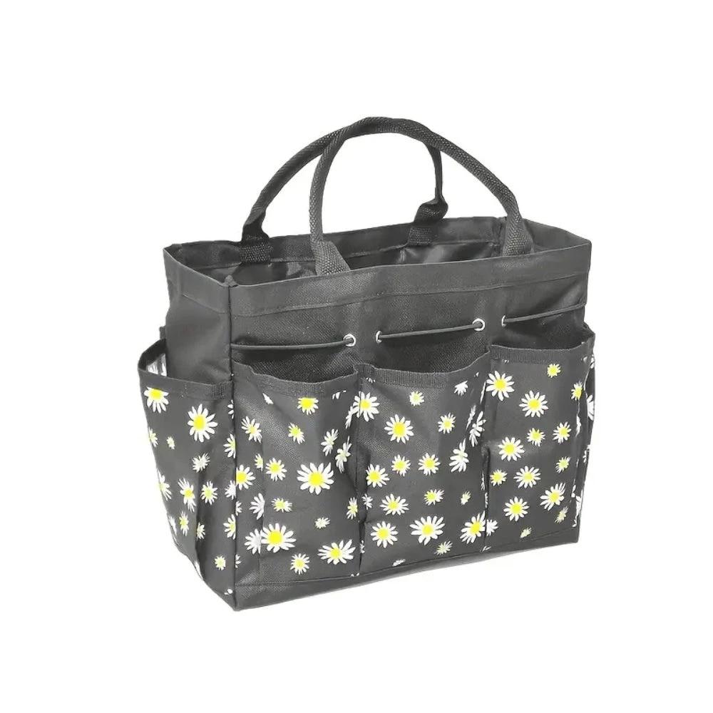 Oxford Floral Garden Tool Organizer Bag by Casa & Beyond