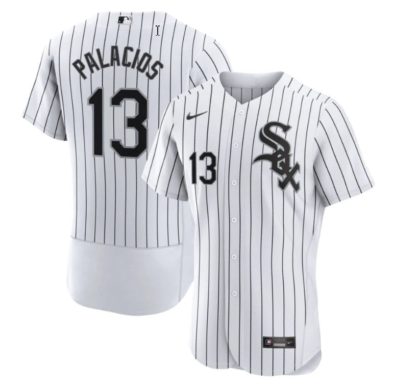 PALACIOS #13 Chicago White Sox White Jersey - All Stitched by My Store