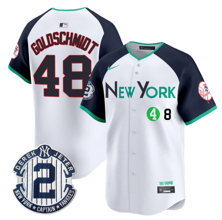 Paul Goldschmidt Jersey #48 New York Yankees City Connect Vapor Premier Limited Stitched Alternate by My Store