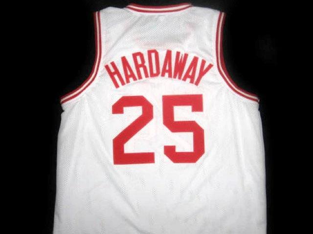 Penny Hardaway Jersey #25 Treadwell High School Basketball White by My store basketball