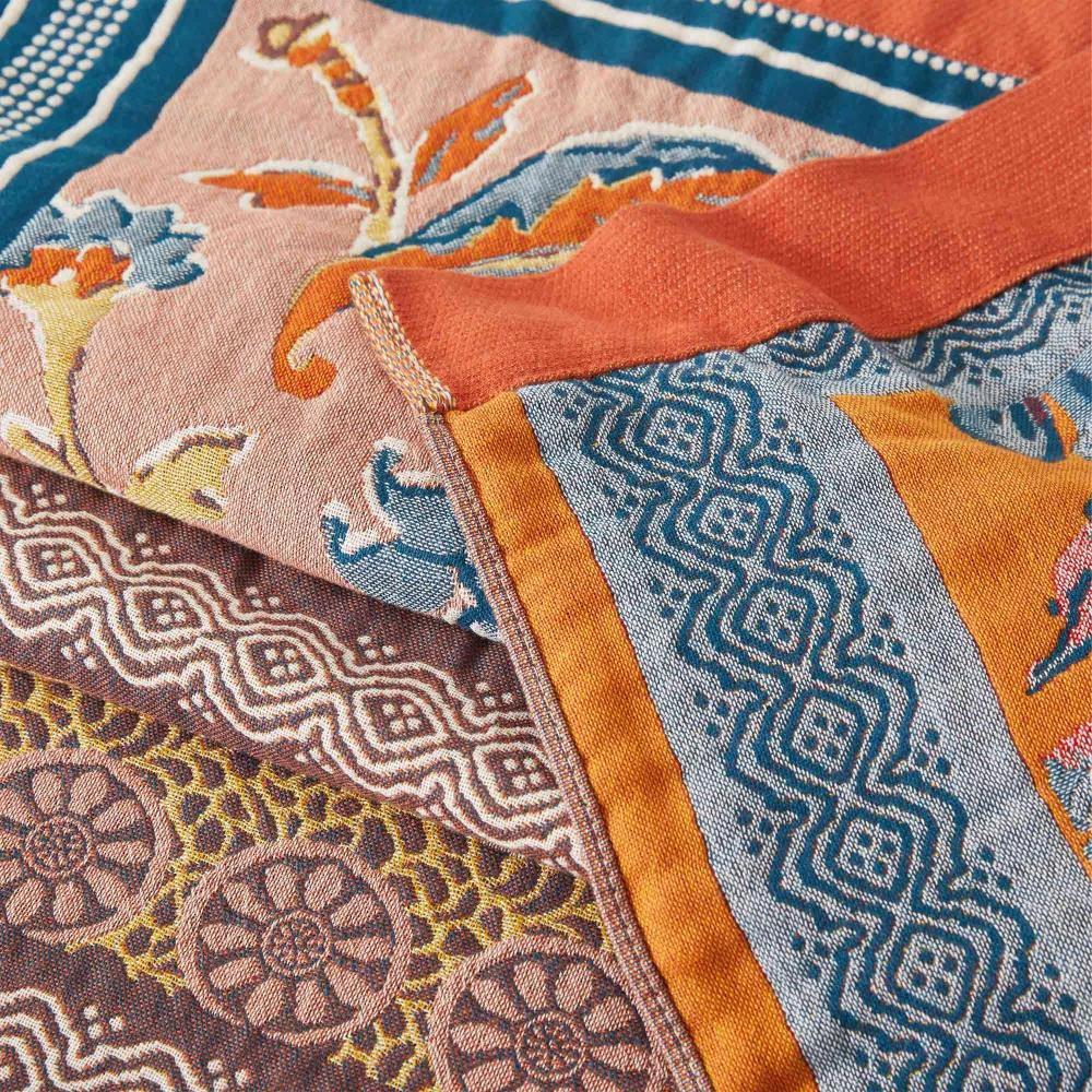 Sunburst Cotton Blanket by Casa & Beyond