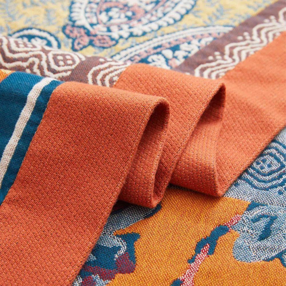 Sunburst Cotton Blanket by Casa & Beyond