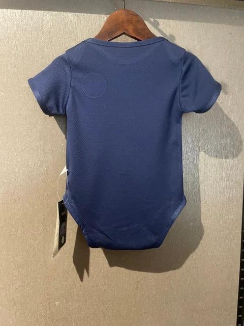 PSG 2025-26 Future Champion Gear Soccer Baby Bodysuit – Blue by Soccer Jersey