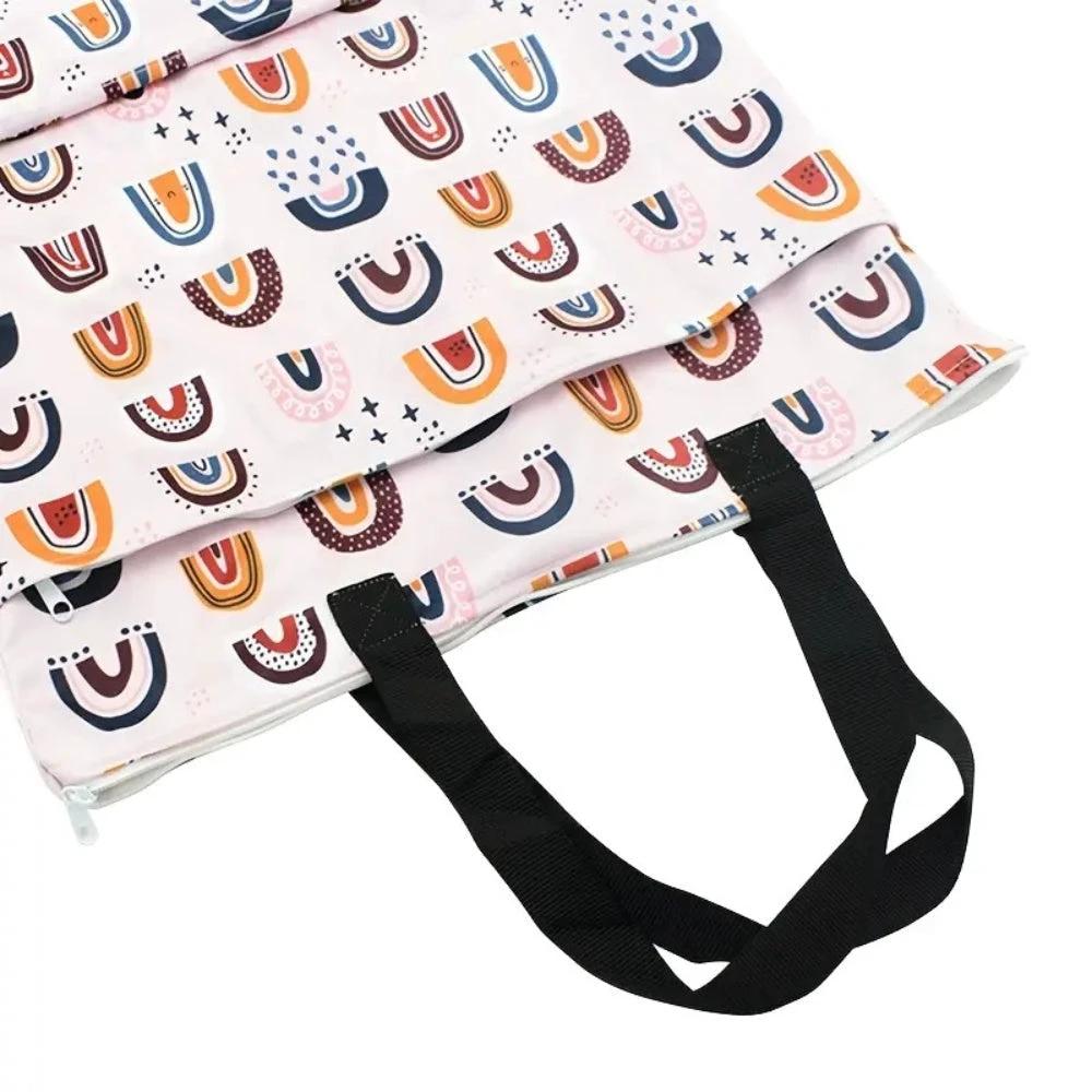 Reusable Cloth Laundry Diaper Storage Bag by Casa & Beyond
