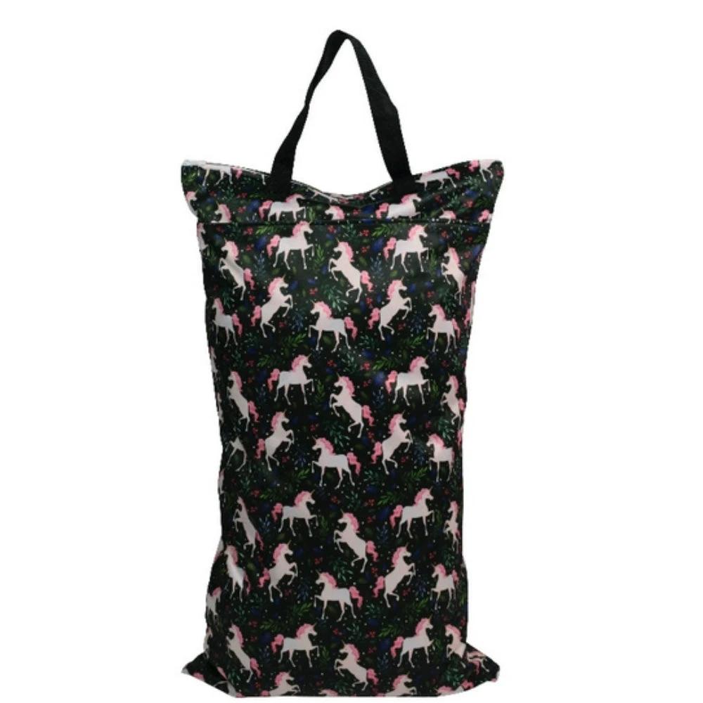 Reusable Cloth Laundry Diaper Storage Bag by Casa & Beyond