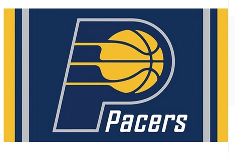 Indiana Pacers Flag-3x5FT Banner-100% polyester by flagsshop