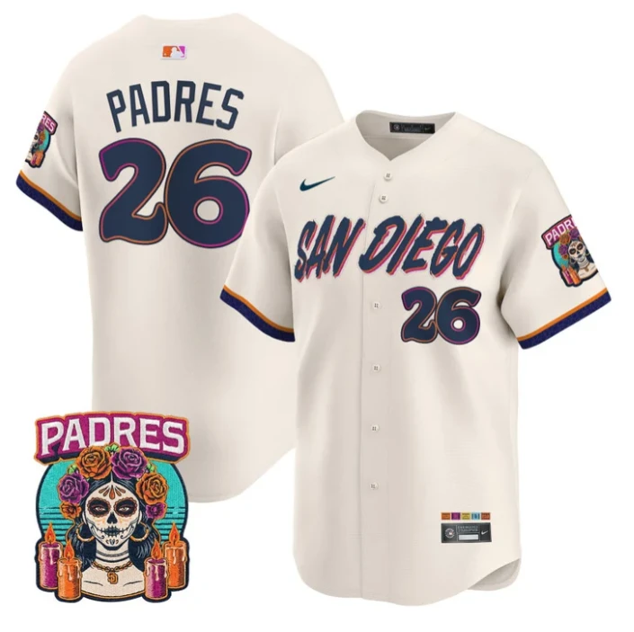 Padres Jersey #26 San Diego 2026 City Connect Vapor Stitched by My Store