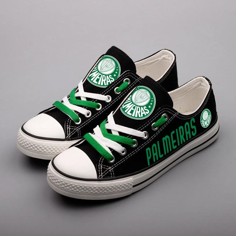 Palmeiras Low Top Canvas Sport Sneakers Shoes For Men Women Fans by Crocs